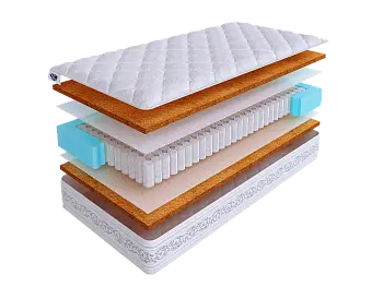 Жесткий матрас SkySleep ETALON COCOS 3 S500