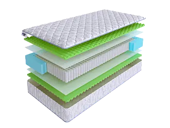 Жесткий матрас SkySleep WAVE Comfort S1000